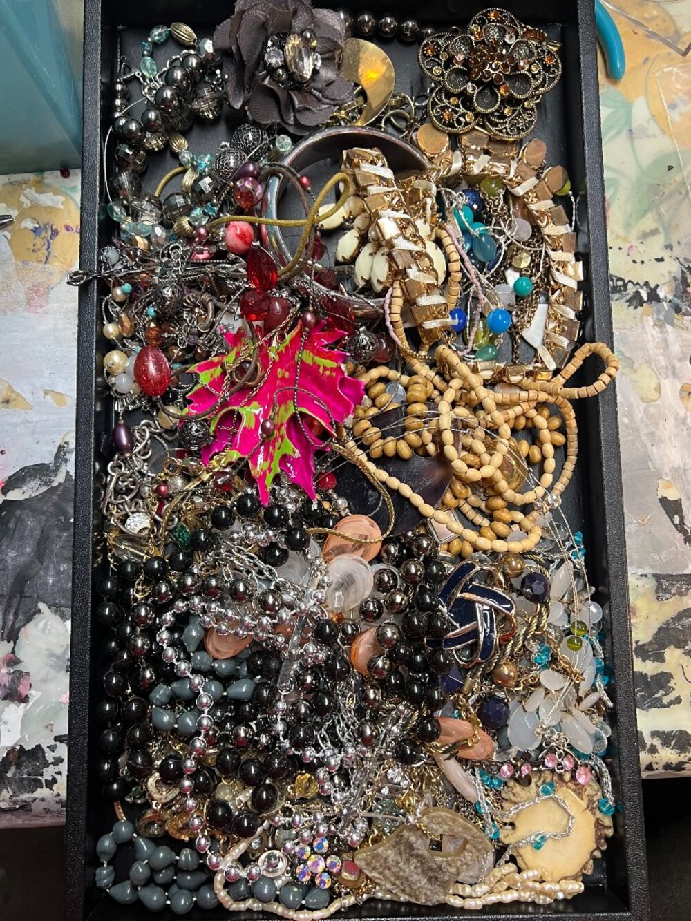 Craft Jewelry Lot CC - 2+ Pounds